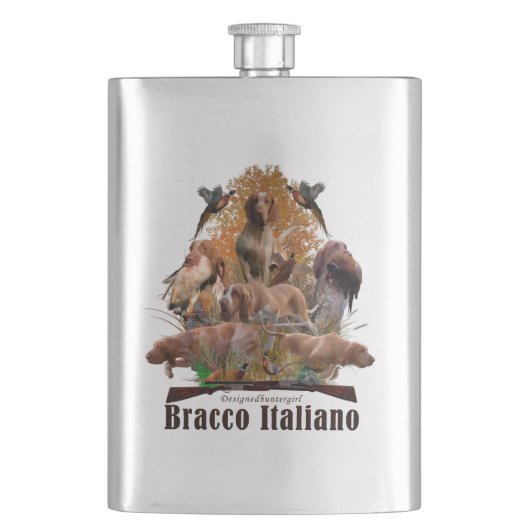 Bracco Italiano Flask Flacon (Voorkant)