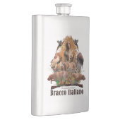Bracco Italiano Flask Flacon (Rechts)