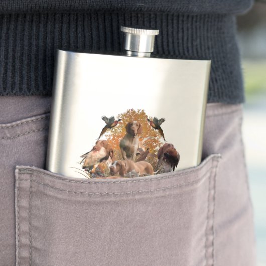 Bracco Italiano Flask Flacon (Voorbeeld)