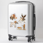 Bracco Italiano Jacht Auto Sticker (Koffer)