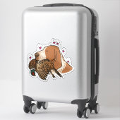Bracco Italiano Jacht Auto Sticker (Koffer)