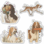 Bracco Italiano Jacht Auto Sticker (Voorkant)