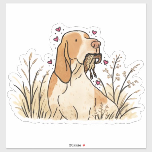 Bracco Italiano Jacht Auto Sticker (Vel)