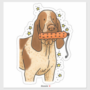 Bracco Italiano Jacht Auto Sticker