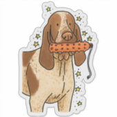 Bracco Italiano Jacht Auto Sticker (Voorkant)