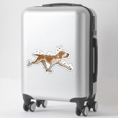 Bracco Italiano Jacht Auto Sticker (Koffer)