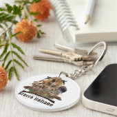 Bracco italiano tapestry worpen pillow trivet squa sleutelhanger (Voorkant Rechts)