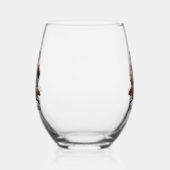 Bracco italiano wijnglas zonder voet (Links)