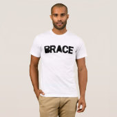 Brace 'Classic' - voortekst T-shirt (Voorkant volledig)
