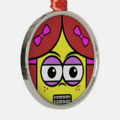 Brace Face Metalen Ornament (Rechts)