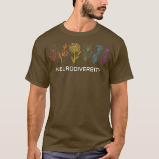 Brace Neurodiversity Flower T-shirt