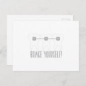 Brace Yourself Briefkaart (Voorkant / Achterkant)