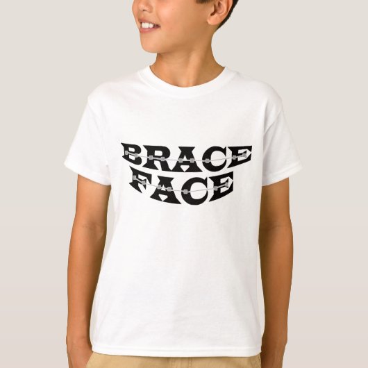 BRACEFACE - Lichte kinder t-shirts (Voorkant)