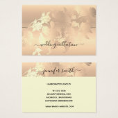 Bracelet Display Card Romantic Vintage Pink Blush Visitekaartje (Voorkant /achterkant)