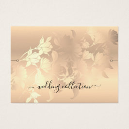 Bracelet Display Card Romantic Vintage Pink Blush Visitekaartje