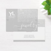 Bracelet display Glamor Silver Glitter Glam Visitekaartje (Bureau)