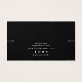 Bracelet Display Kaart ・ Kleurrijke wilde bloemen (Achterkant)