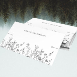 Bracelet Display Kaart ・ Rustige Wildbloemen