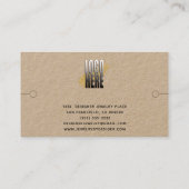 Bracelet display met Logo Kraft Visitekaartje (Achterkant)