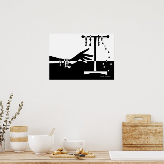 Bracelet esscapades poster (Keuken)