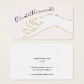 Bracelet op de rist Display Holder Visitekaartje (Voorkant /achterkant)