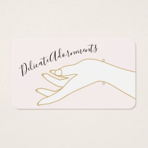 Bracelet op de rist Display Holder Visitekaartje