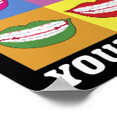 Braces Dentist Funny Orthodontist Brace Yourself Poster (Hoek)