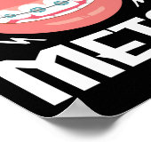 Braces Dentist Funny Orthodontist IM Poster (Hoek)