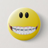 Braces Face Ronde Button 5,7 Cm (Voorkant)