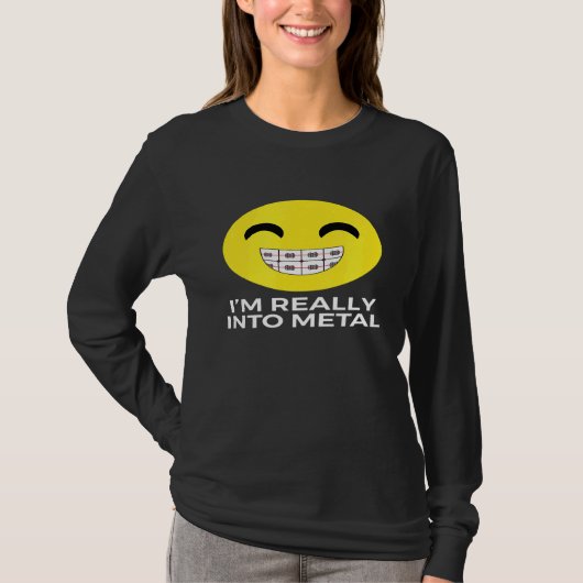 Braces Joke Braces Gift T-shirt (Voorkant)