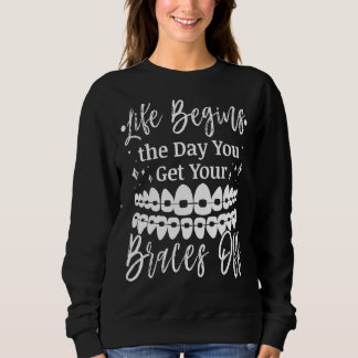 Braces tandorthodontische kleuren tanden borstelte trui