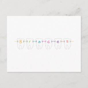 Braces Teeth Briefkaart