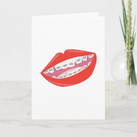 Braces Teeth Kaart (Voorkant)