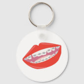 Braces Teeth Sleutelhanger (Voorkant)