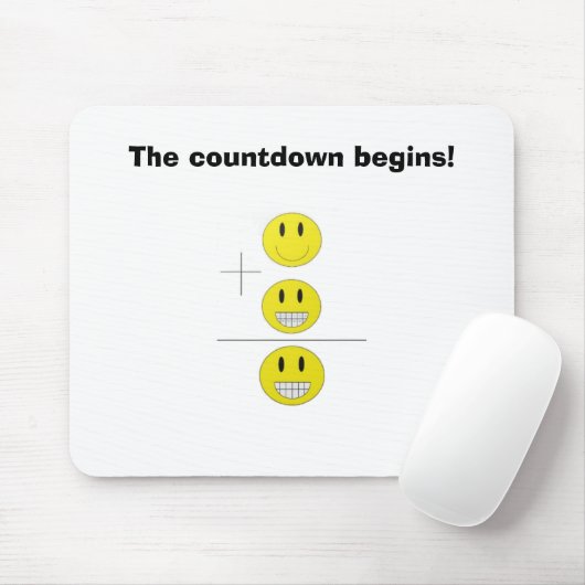 "Braces uit!" Mousepad Muismat (Met muis)