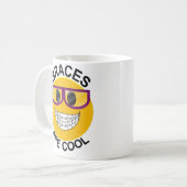Braces zijn Mok voor cool-Dentist-koffie (Voorkant links)