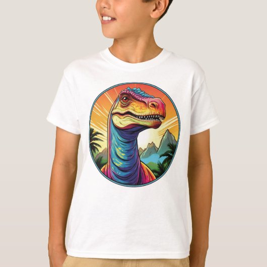 Brachiosaurus - Classic Dinosaur T-shirt T-shirt (Voorkant)