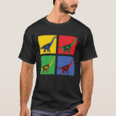Brachiosaurus Dino Pop T-shirt (Voorkant)