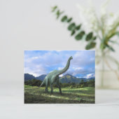 Brachiosaurus Dinosaur Briefkaart (Staand voorkant)