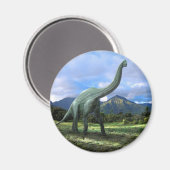 Brachiosaurus Dinosaur Magneet (Voorkant / Achterkant)