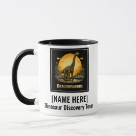 Brachiosaurus Dinosaur Prehistorische Maan Mok