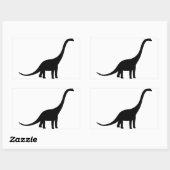 Brachiosaurus Dinosaur Rechthoekige Sticker (Vel)