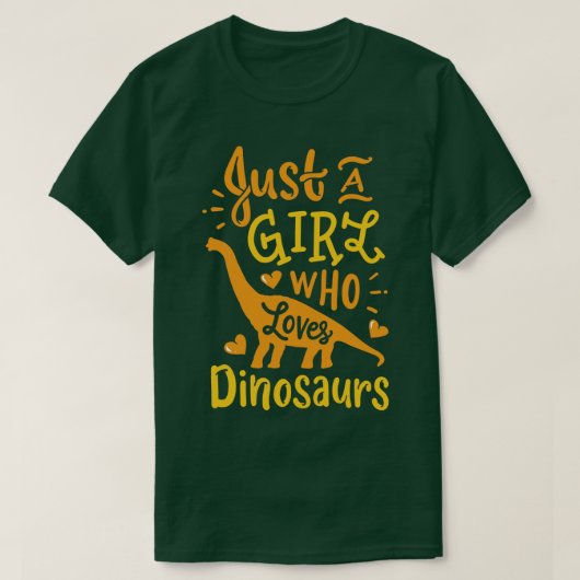 Brachiosaurus dinosauriër minnaar 1 t-shirt (Design voorkant)