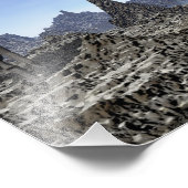 Brachiosaurus dinosaurus - 3D rendering Foto Afdruk (Hoek)