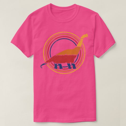 Brachiosaurus dinosaurus 4 t-shirt (Design voorkant)
