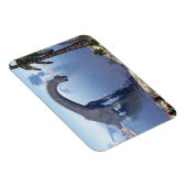 Brachiosaurus dinosaurus in water - 3D render Magneet (Rechterzijde)