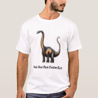 Brachiosaurus-dinosaurus Maak uw eigen aangepaste T-shirt