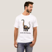 Brachiosaurus-dinosaurus Maak uw eigen aangepaste  T-shirt (Voorkant volledig)