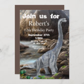 Brachiosaurus, Dinosaurus Verjaardag, Kaart (Voorkant / Achterkant)