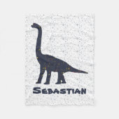 Brachiosaurus - Eigen naamloze kreet, klein Fleece Deken (Voorkant)